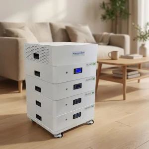 Paquet De Batterielito LiFePO4 51.2V 314Ah Stackable Split Integrated ESS Energy Storage System 10 20KW Hybrid Solar Inverter