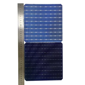 Perc M10 Monocrystalline Silicon Solar Wafer 182*182mm 22.5% High Efficiency 10BB 7.428w PERC Solar Cells for Glass Solar Panels