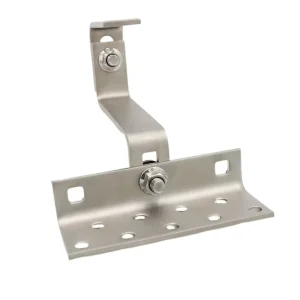 Photovoltaic Adjustable Tile Roof Solar Mounting System, Stainless Steel 304 and Aluminum Installation Frame