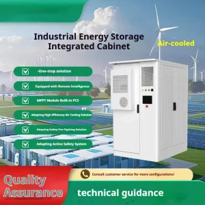 Photovoltaic Air-cooled Commercial and Industrial Integrated Energy Storage Cabinet 100kWh 215kWh Solar Power Generation