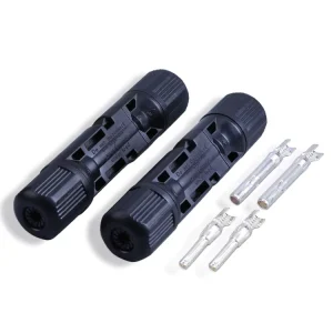 Photovoltaic Connector Copper Contact PPO Material 3P 6P Male IP67 Waterproof Adapter Solar Panel Power 4P