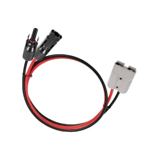 Photovoltaic Connector Solar Cell Connection Wire 50A