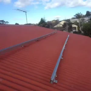 Photovoltaic Solar Panel System Roof Metal Plate Solar Installation Structure Industrial Solar Panel System