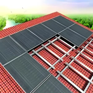 Photovoltaic Tile Roof Mounting Tile Roof Solar Power System Mounting PV Solar Bracket