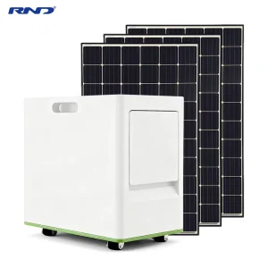 Plug and Play 5kWh Solar Energy Storage System 25.6V 200Ah All in One ESS with MPPT Hybrid Grid for Home