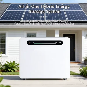 Plug and Play All in One Hybrid 1.2Kw 2.6kwh Generator Solar Energy Storage System Balcony System for Home