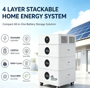 Plug and Play Stackable All in One Solar Energy Storage Unit 30KWh 11KW Pure Sine Wave Inverter LiFePO4 Battery for Residential