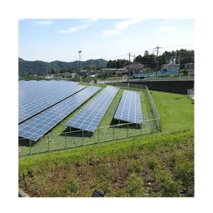 Pole-Mounted Solar Panel Mounting System Rail