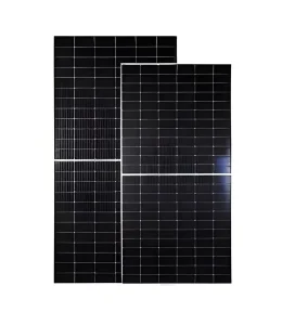 Portable 144-Cell Monocrystalline Silicon Solar Panel 23.22% Efficiency PERC Half Cell N-Type 550W Max Glass TUV