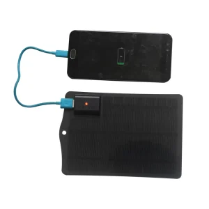 Portable 3.5W Small Solar Cells for Mobile Phone Fast Charging USB Flexible Solar Panels