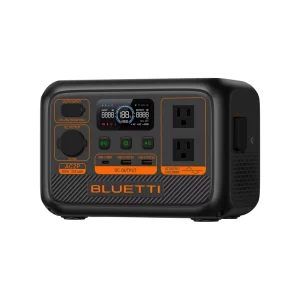 Portable 300W Power Station LED Light MPPT Lithium Ion Battery Powerful Solar Panel Car Charging Generator Indoor Outdoor Use