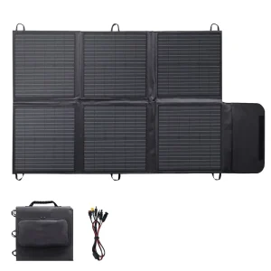 Portable 400W 300W 200W 120W Flexible Solar Panels for Camping Waterproof Outdoor Foldable Design for Power Supply Charging