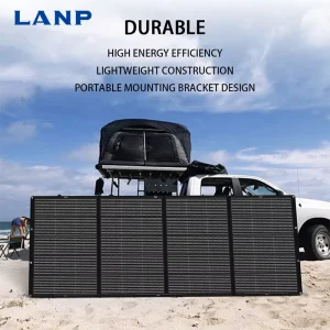 Portable 400W Folding Solar Panel for Home Use IP67 Outdoor Camping Emergency 23% High Efficiency Foldable Solar Panels Charger