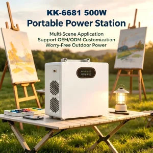 Portable All in One Solar Generator 500W 1004Wh LiFePO4 Energy Storage for RV Camping Household Emergency