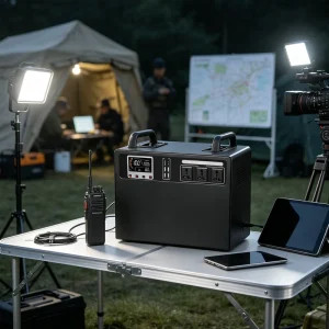 Portable Battery Power Station with Solar Panels Small Portable Mobile All in One Power Stations Portable Charger Power