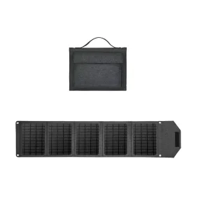 Portable Foldable Monocrystalline Silicon Solar Panels 21W 22% Efficiency IP67 Waterproof Dual USB Charging for Outdoor Hiking