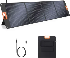 Portable Folding PV Module 120W 22%Efficiency Monocrystalline Silicon Solar Panel Waterproof Fabric Solar Charger Easy to Carry