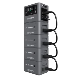 Portable Generation Solar Power Home Generator Stacked 5*2048Wh Capacity Emergency Power Supply