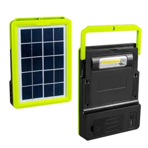 Portable Indoor Solar Emergency Lighting System Kit