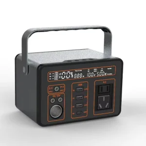 Portable Lithium Monocrystalline Silicon Solar Powered Generator 600Wh 110V 220V Commercial Use