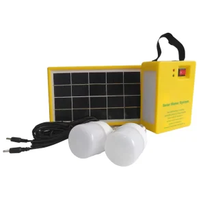 Portable Mini 10W to 30W Solar LED Light System for Indoor, Outdoor, and Camping