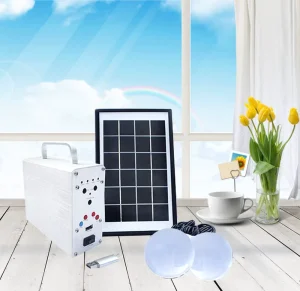 Portable Mini Rechargeable Home Lighting Solar Power System for Small House Indoor Outdoor Solar LED Garden NK-TYND3W -20 – 60