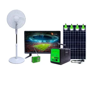 Portable Mini Solar Panel Kit with Light Set