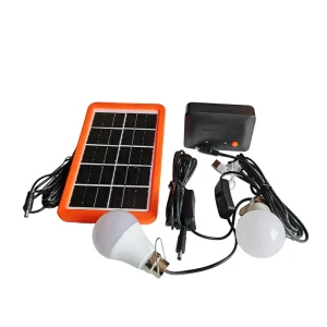 Portable Off-Grid Small Solar Light Bulb System for Home Use
