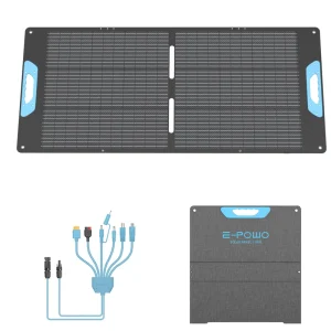 Portable Outdoor Emergency Solar Charger 110W Mini Solar Panel Kit for Camping Hiking Fishing Travel
