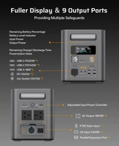 Portable Power Bank Supply Station Solar Panel Generator for Home Portable Power Station