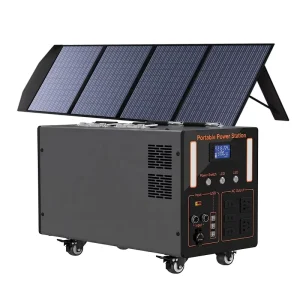 Portable Power Station 1000W/1500W/2000W Home Solar Generator MPPT External Battery Home Camping