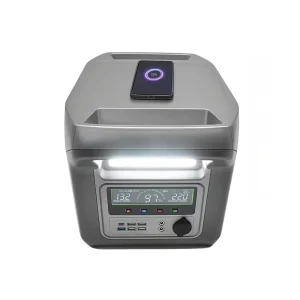 Portable Power Station 1000W LiFePO4 Battery with Pure Sine Wave Inverter MPPT Controller for Car Camping Home Use Solar Panels