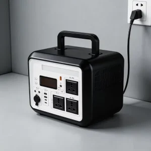 Portable Power Station 1200W Wireless Charging Solar Generator for Outdoor Camping