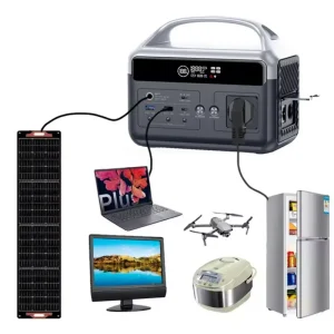Portable Power Station 240V Outlet 600W Solar Generator