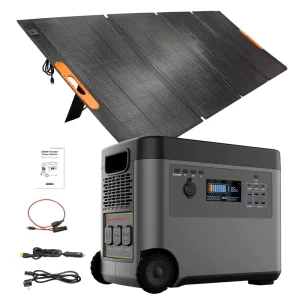 Portable Power Station 2500w 3000w 5000w Lithium Battery Solar Charge Power Storage System with Solar Panel