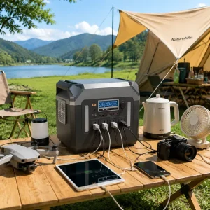 Portable Power Station 3000W LiFePO4 Battery Solar Generator With Solar Panel Emergency Power Supply for Home Outdoor Camping RV