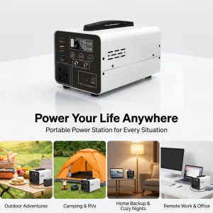 Portable Power Station Bank Portable Power Inverter Generator 100000 mAh