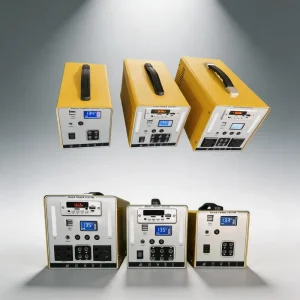 Portable Power Station LiFePO4 Battery Outdoor Portable 50W 100W 200W 300W 500W Power Station for Camping Home