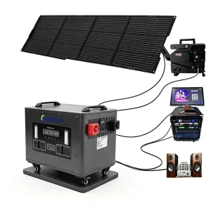 Portable Power Station LiFePO4 Battery UPS Home Outdoor Camping 4000Wh 3000W Solar Car RV Jump Starter Pure Sine Wave MPPT