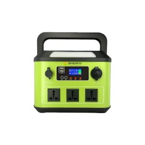 Portable Power Station Outdoor High Capacity 300W 500W LiFePO4 Solar Panel Camping Jump Starter Flashlight Car Pure Sine Wave