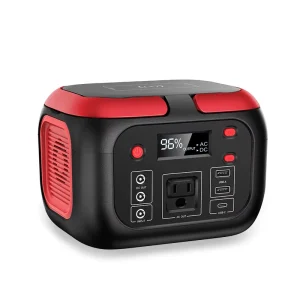 Portable Power Station Solar Generator 200W MPPT Controller Car & Solar Panel Compatible Lithium Battery with Wireless Charging