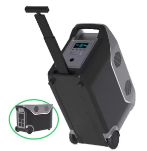 Portable Power Station Solar Generator 5000W Pure Sine Wave Outdoor Solar Generator 110V 220V AC Emergency Backup Power Supply