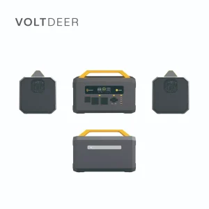 Portable Power Station Solar Generator Fast Charging 120W 200W 350W 420W LiFePO4 Wireless Charging Features