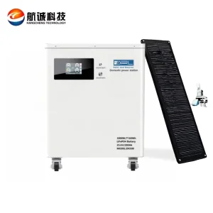 Portable Power Station Solar Panel Car Charging Lithium Ion Battery 3000W/1000W Large Capacity AC/DC Pure Sine Wave