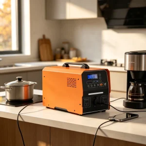 Portable Power Station Solar with LiFePO4 Power Bank Sharing Station for Outdoor Camping Emergency Home Backup