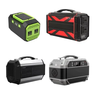 Portable Power Stations 150W 250W 300W 350W 400W 500W 600W Outdoor Generator Solar Charging Camping Emergency Power Supply