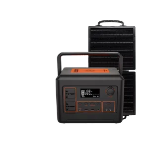 Portable Power Stations AC/DC 300W 600W 1000W 256Wh 512Wh 1024Wh Solar Generator LiFePO4 Battery With Solar Panels