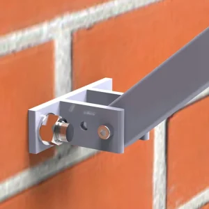Portable Roof Mount Solar Panel System with Aluminum and Stainless Steel Construction