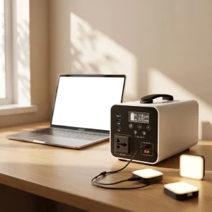 Portable Solar Charger Power Bank for Mobile Phone Portable Power Station Lithium Portable Power Station with Inverter