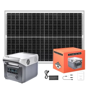 Portable Solar Electric Generator 1500WH Outdoor Portable Power Station 220V 1000W 1500W 2000W 3000W